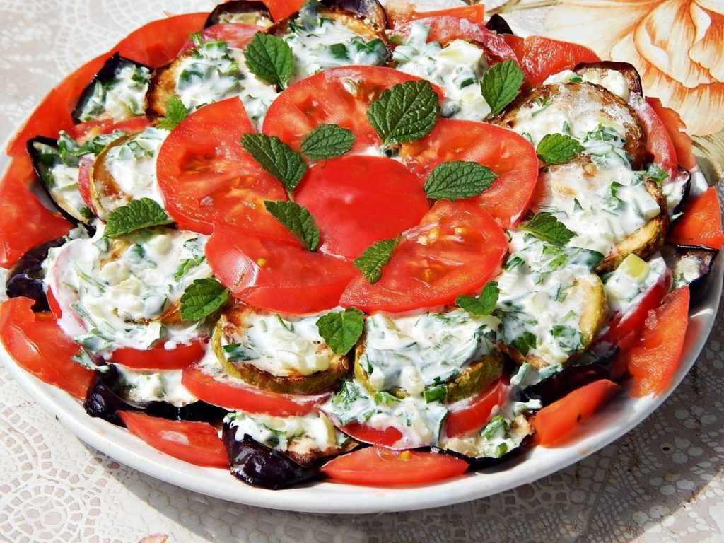 Рай для любителей овощей закуска из кабачков и баклажанов