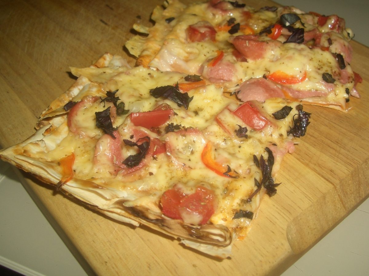 быстрая пицца в духовке за 10 минут на лаваше фото 31